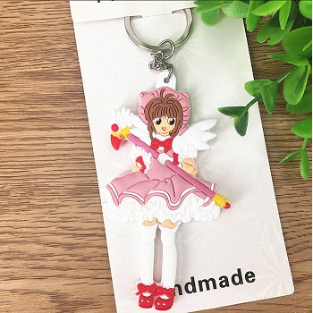 Card Captor Sakura anime two-side key chain