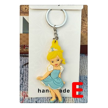 Disney Princess anime two-side key chain