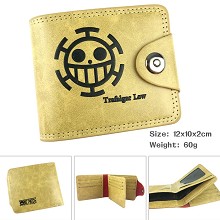 One Piece Law anime wallet