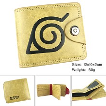 Naruto anime wallet