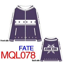 Fate anime hoodie cloth dress