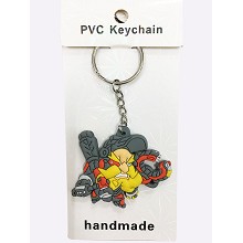 Overwatch two-sided key chain