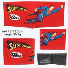 Super Man silicone wallet