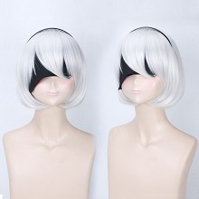 NieR:Automata 2B cosplay wig + eye path a set