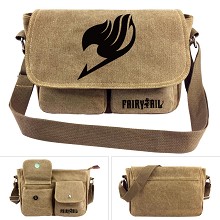 Fairy Tail anime canvas satchel shoulder bag