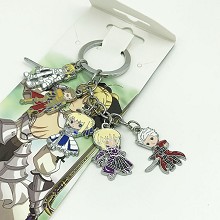 Fate anime key chain