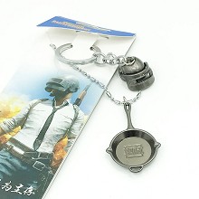 Playerunknown’s Battlegrounds key chain + necklace...