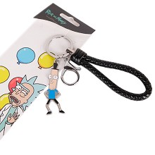 Rick and Morty key chain