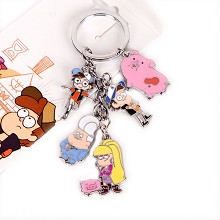 Gravity Falls key chain