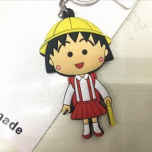 Chi-bi Maruko anime two-side key chain