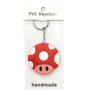 Super Mario two-sided key chain