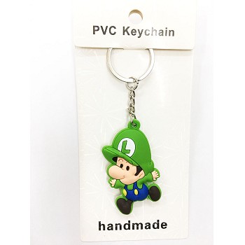 Super Mario two-sided key chain