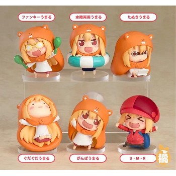 Himouto Umaru-chan anime figures set(6pcs a set)