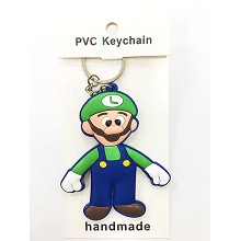 Super Mario two-sided key chain