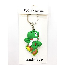 Super Mario two-sided key chain