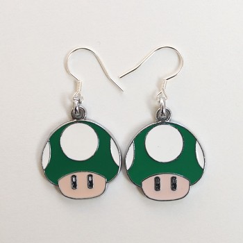 Super Mario earrings a pair