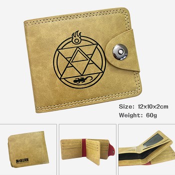 Fullmetal Alchemist anime wallet