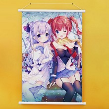 Azur Lane game wall scroll