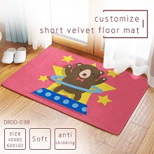 The other anime short velvet floor mat ground mat(40X60)