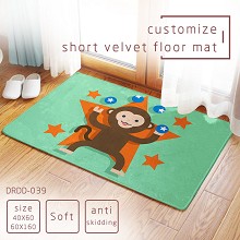 The other anime short velvet floor mat ground mat(...