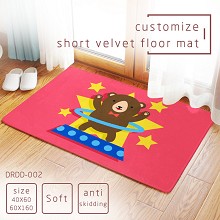 The other anime short velvet floor mat ground mat(40X60)