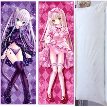 Byakuya Tea anime two-sided long pillow