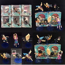 One Piece anime figures set(6pcs a set)