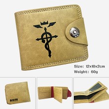 Fullmetal Alchemist anime wallet