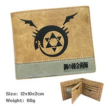 Fullmetal Alchemist anime wallet