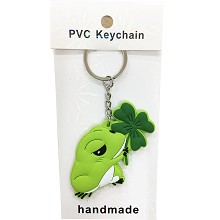 Travel Frogwas two-sided key chain