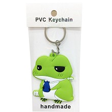 Travel Frogwas two-sided key chain