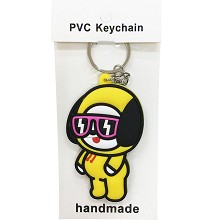 BTS two-sided key chain