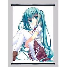 Hatsune Miku anime wall scroll