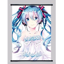 Hatsune Miku anime wall scroll