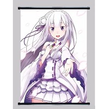 Re:Life in a different world from zero Rem anime wall scroll