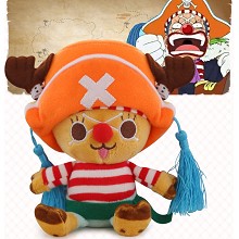 12inches One Piece Chopper cos Buggy anime plush d...