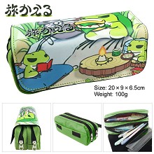 Travel Frog pen bag pencil bag
