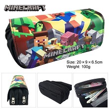 Minecraft pen bag pencil bag