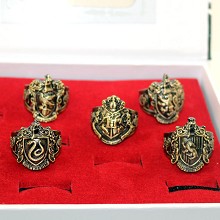 Harry Potter rings set(5pcs a set)