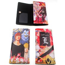 Death Note anime long wallet