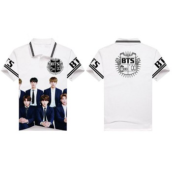 BTS polo t-shirt