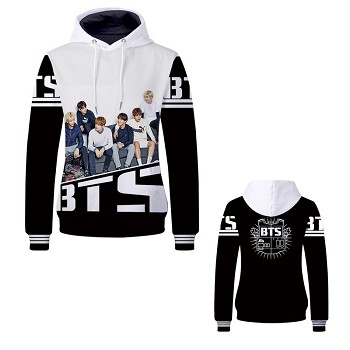 BTS hoodie cloth