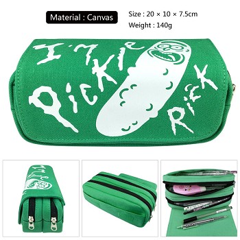 Rick and Morty canvas pen bag pencil bag