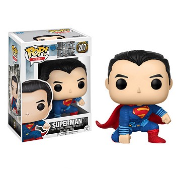 Funko POP 207 Justice League super man figure