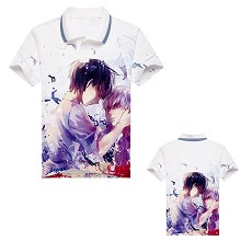 Tokyo ghoul anime polo t-shirt