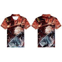 Fate anime polo t-shirt