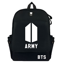 BTS ARMY canvas backpack bag