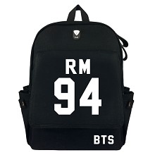 BTS RM94 canvas backpack bag