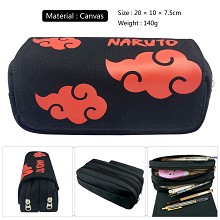 Naruto anime canvas pen bag pencil bag