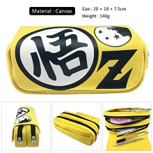 Dragon Ball anime canvas pen bag pencil bag